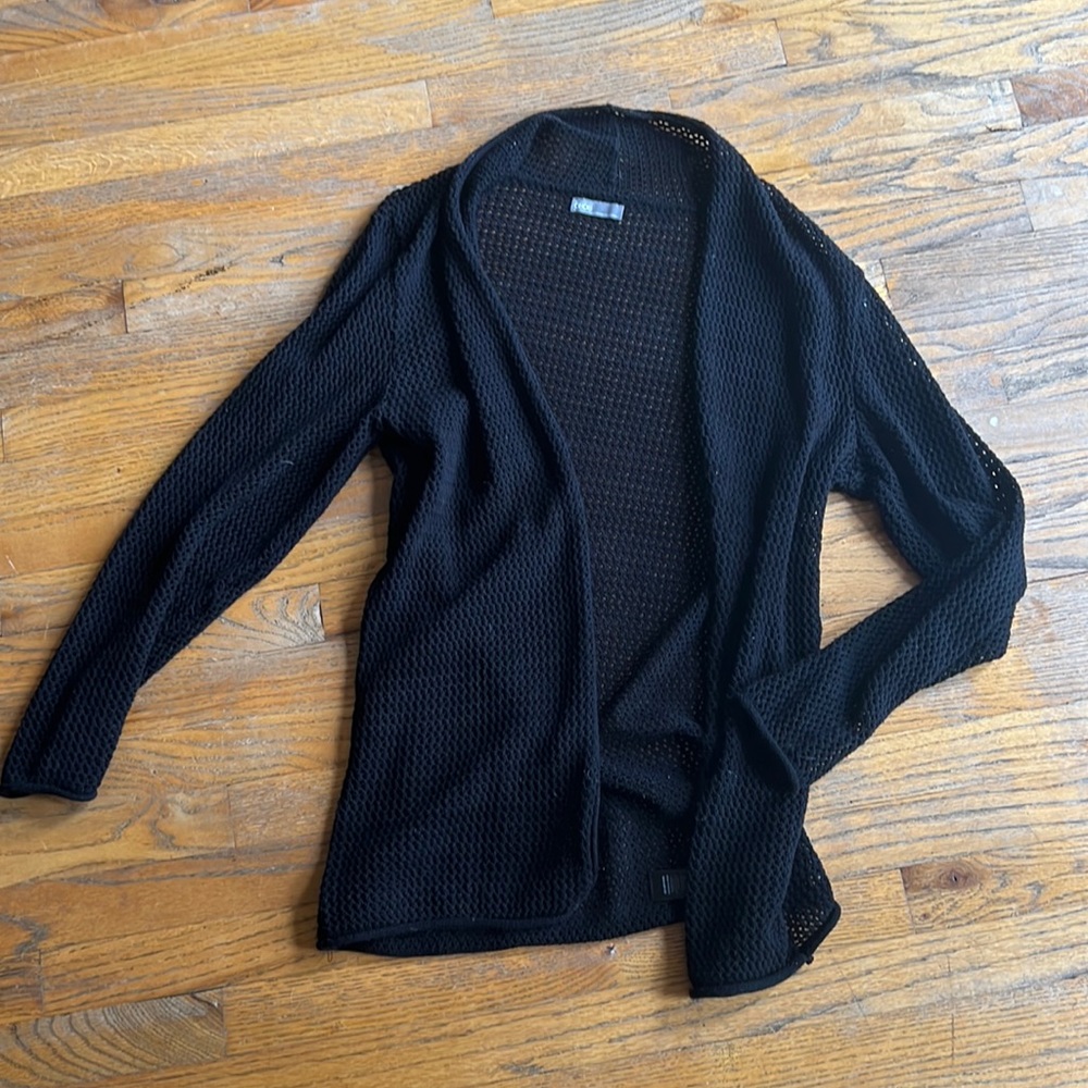 Black Knit Cardigan